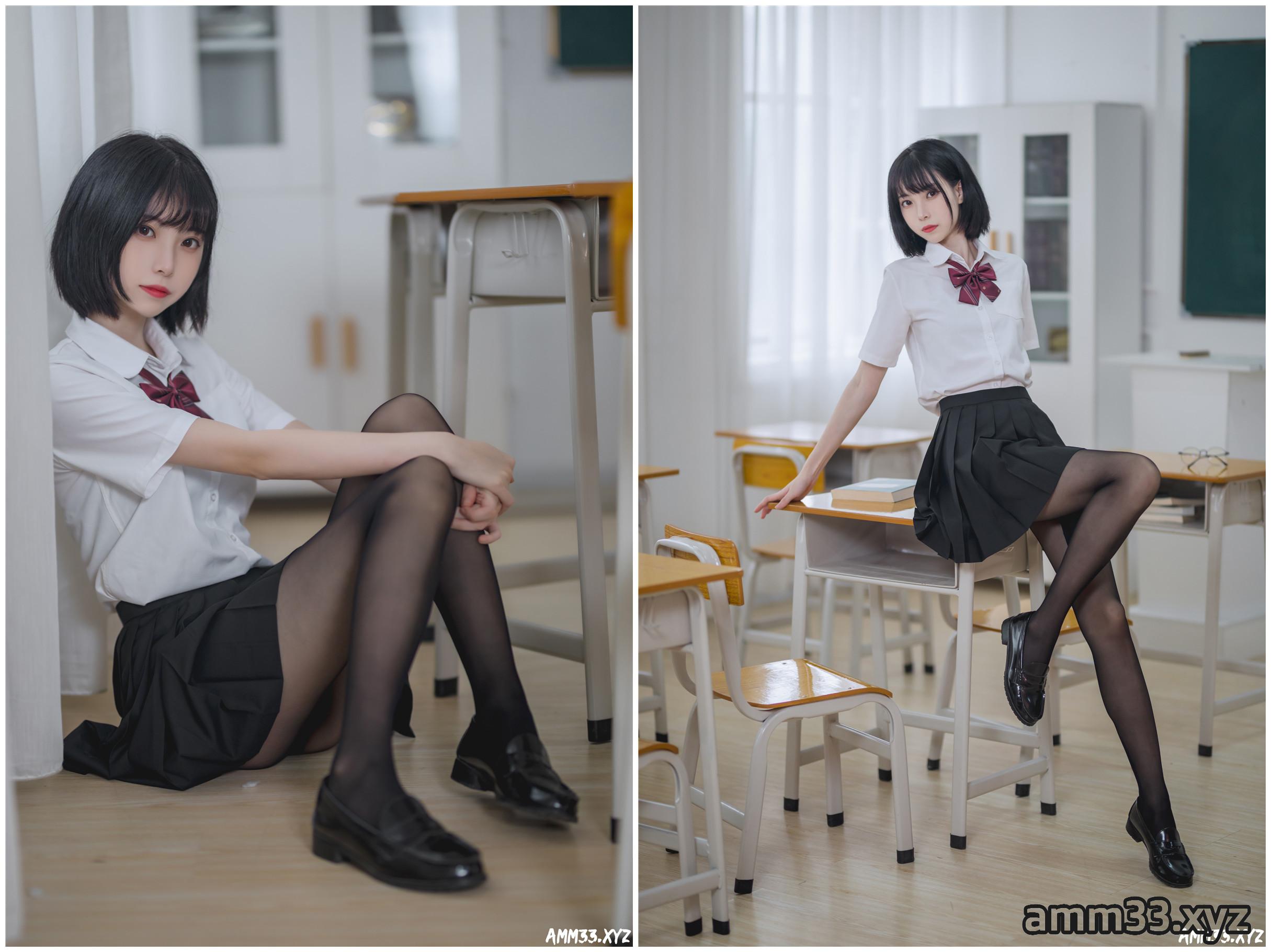 [40P/404MB]【许岚LAN】 教室jk黑丝