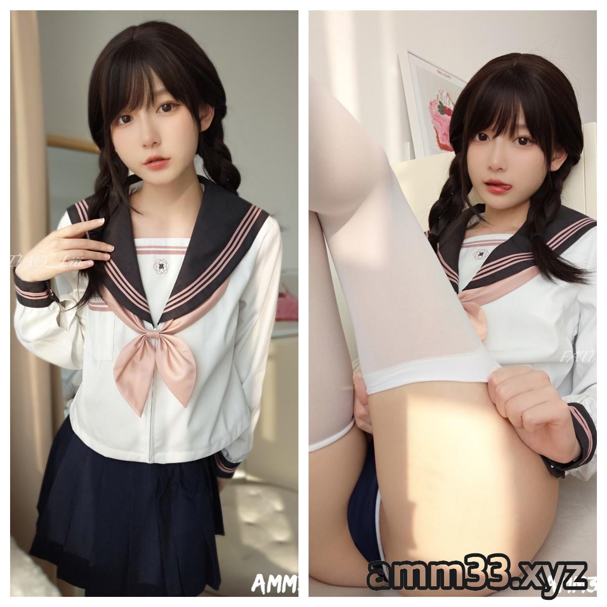 [17P/26MB]【迷之呆梨】JK水手服白丝